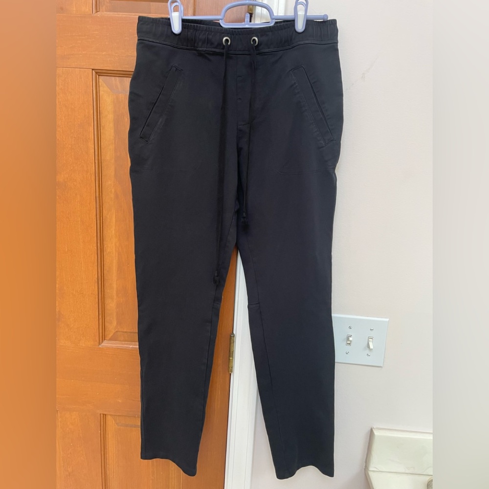 Grey State Black Audrey Pull On Drawstring Pants